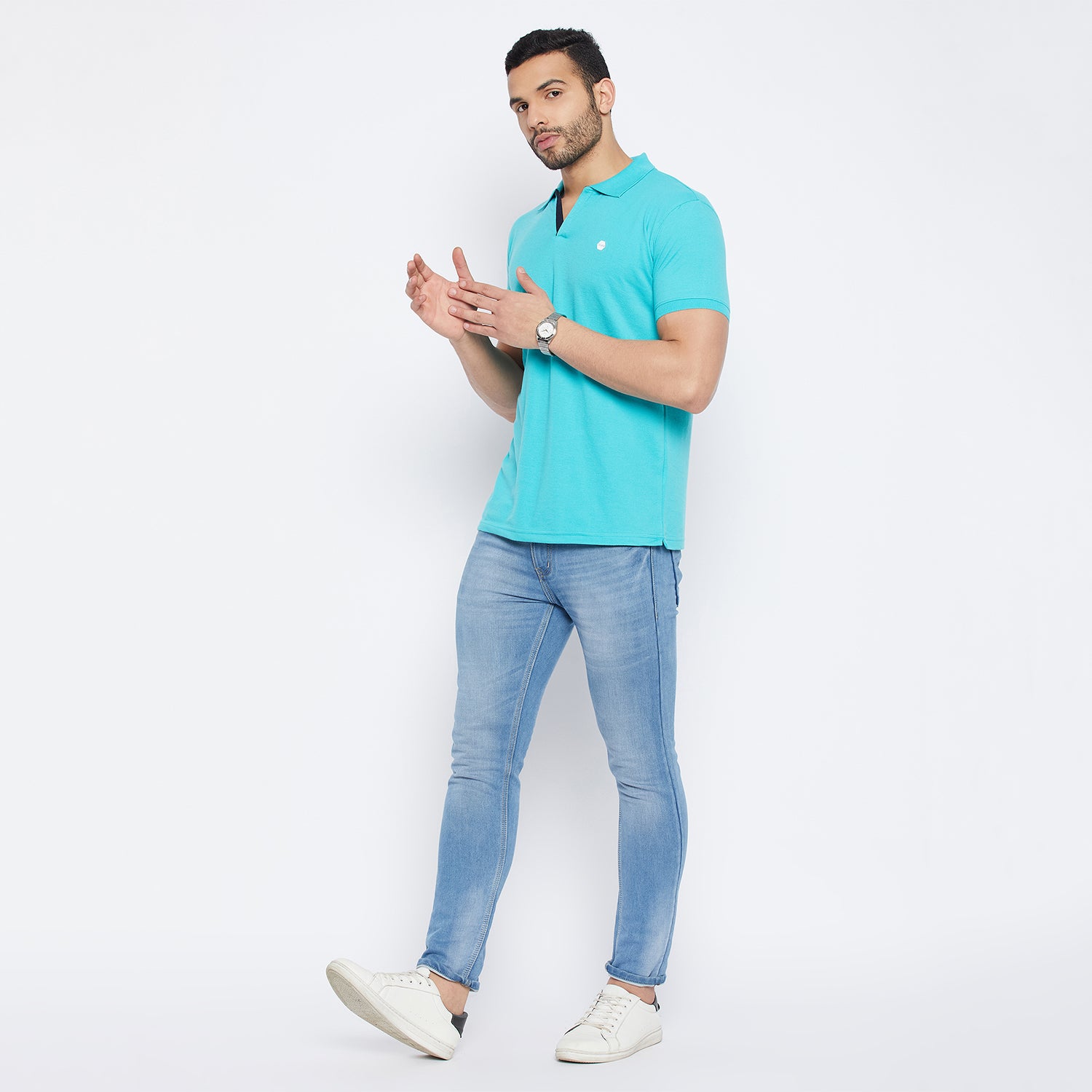 Duke Stardust Men Half Sleeve Cotton T-shirt (4700F)
