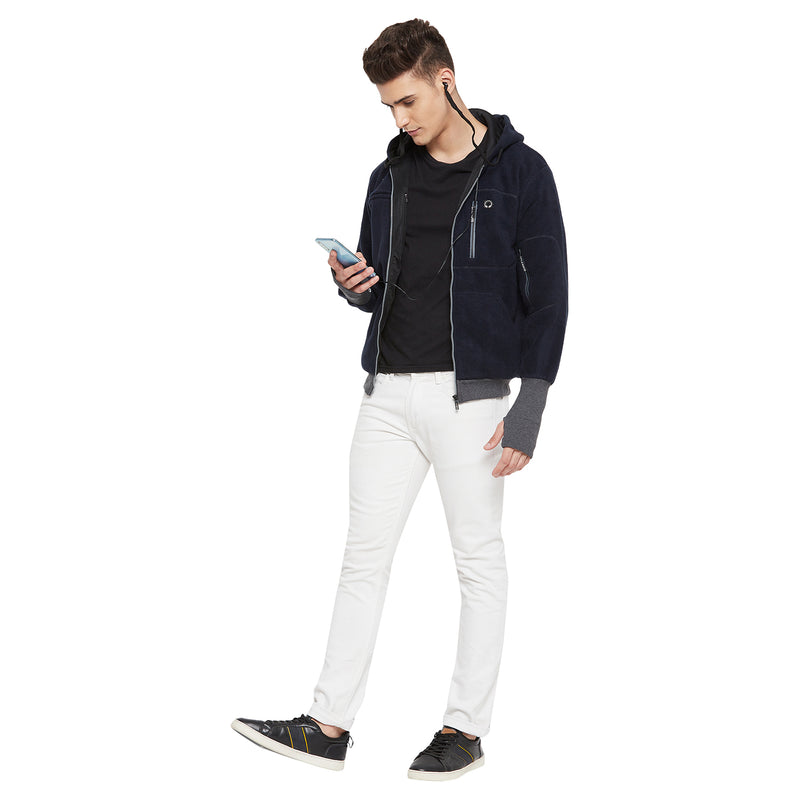 Duke Urban Men Hooded Neck Sweatshirt (LF3883)