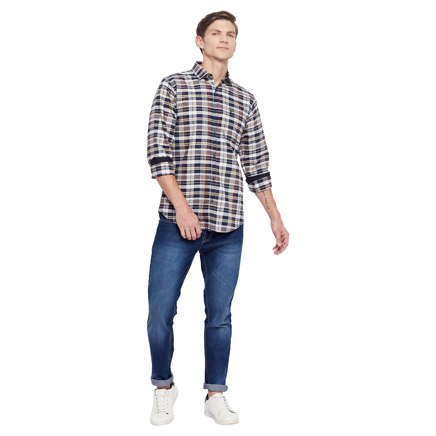 Duke Urban Men Full Sleeve Cotton Shirt (SDO5CKG)