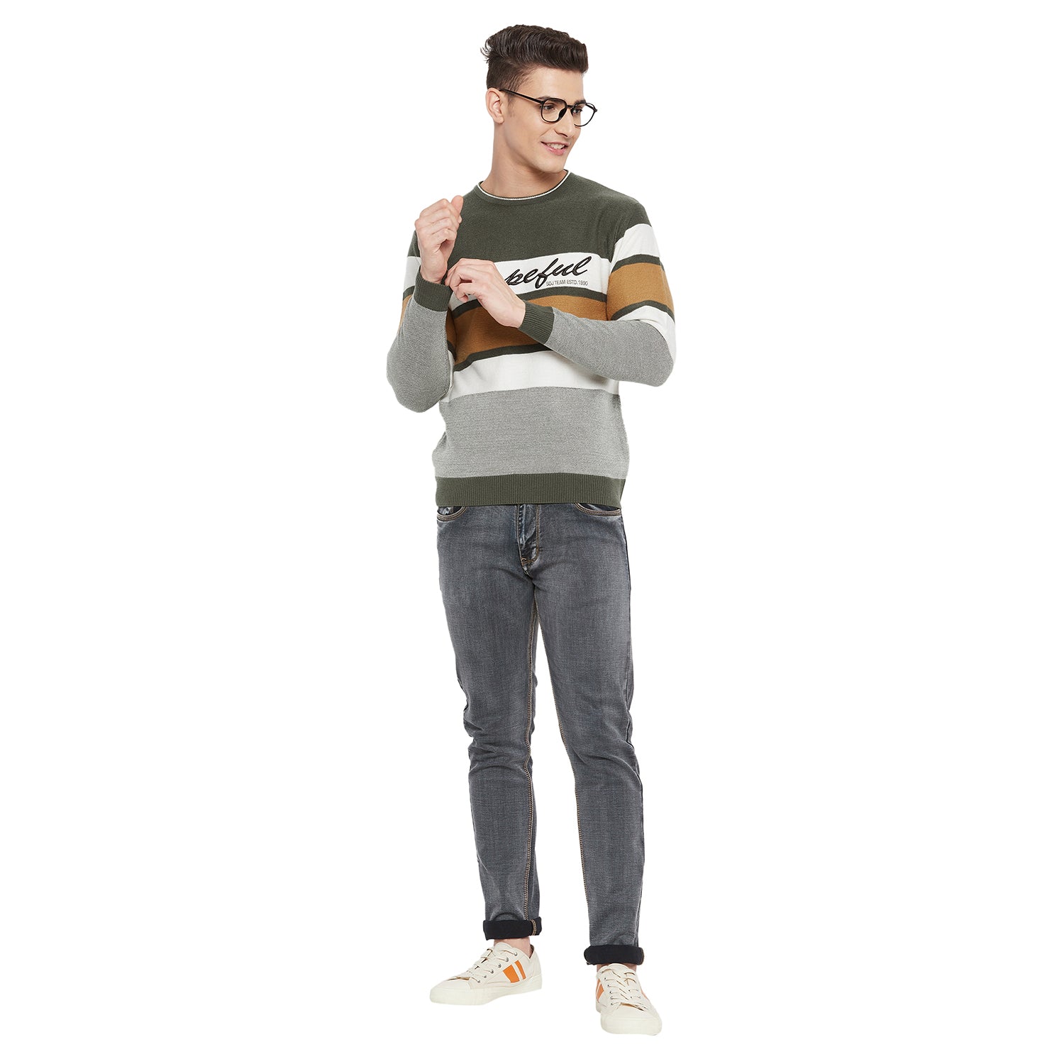 Duke Urban Men Full Sleeve Round Neck Sweater (SDS2092)