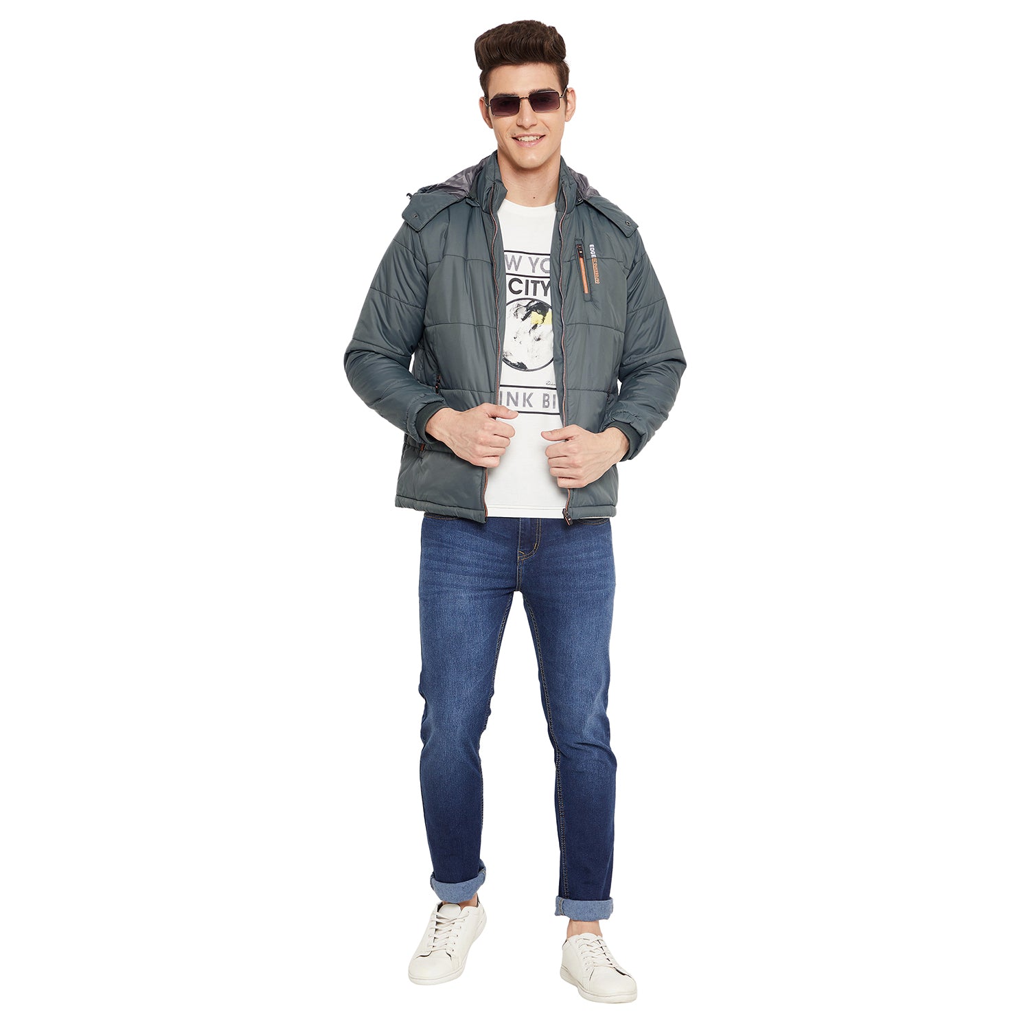 Duke Urban Men Full Sleeve Bomber Jacket (SDZ1002)