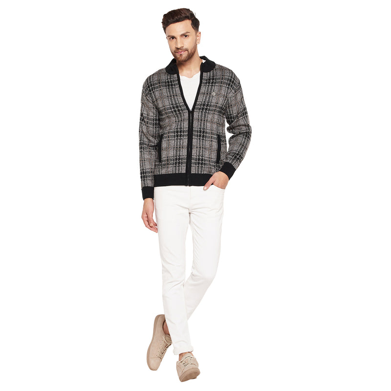 Duke Urban Men Full Sleeve High Neck Sweater (SDS684R)