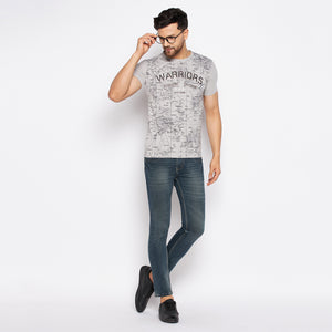 Duke Stardust Men Half Sleeve Cotton T-shirt (LF5737)