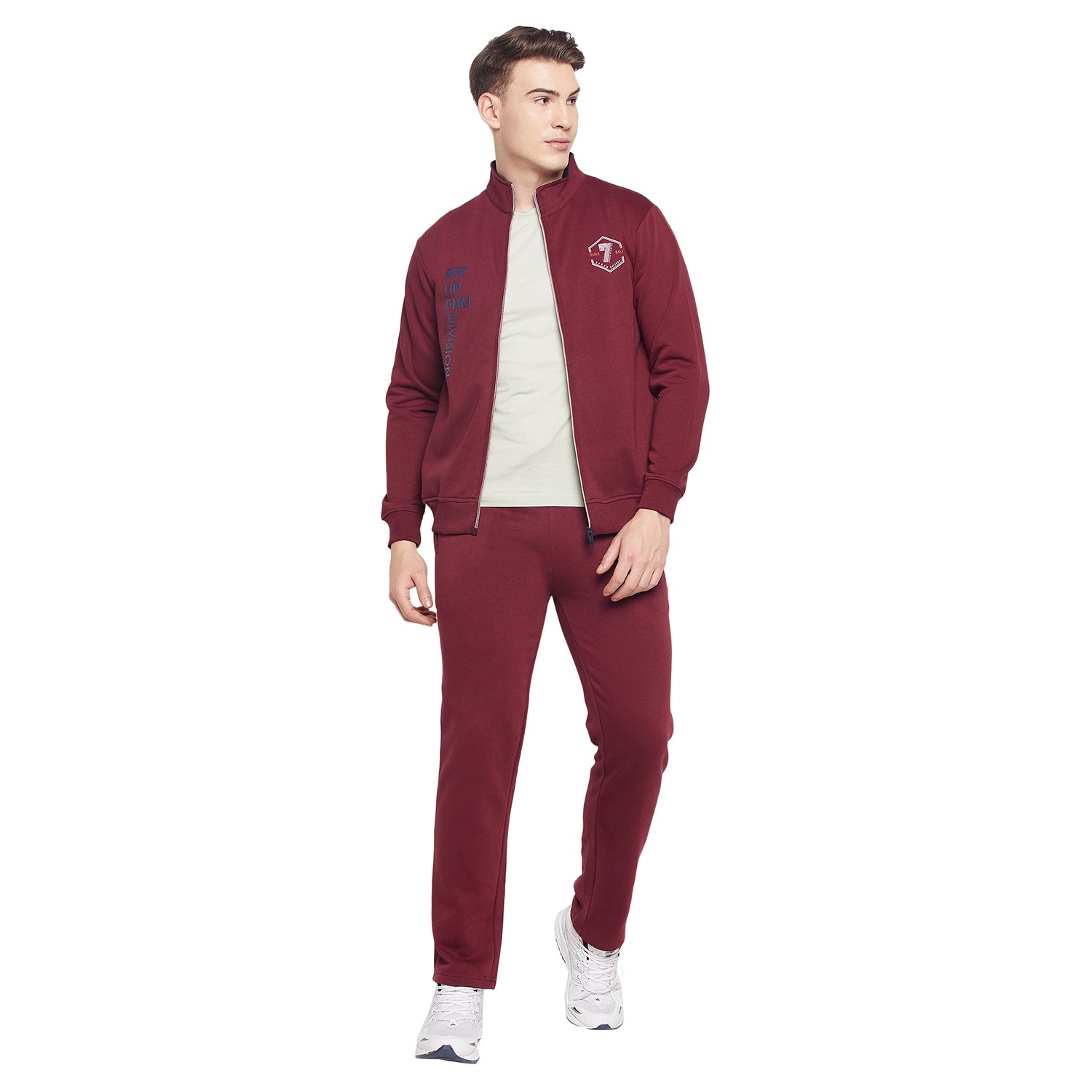 Duke Stardust Men Zipper Regular Track Suit (LF3710)