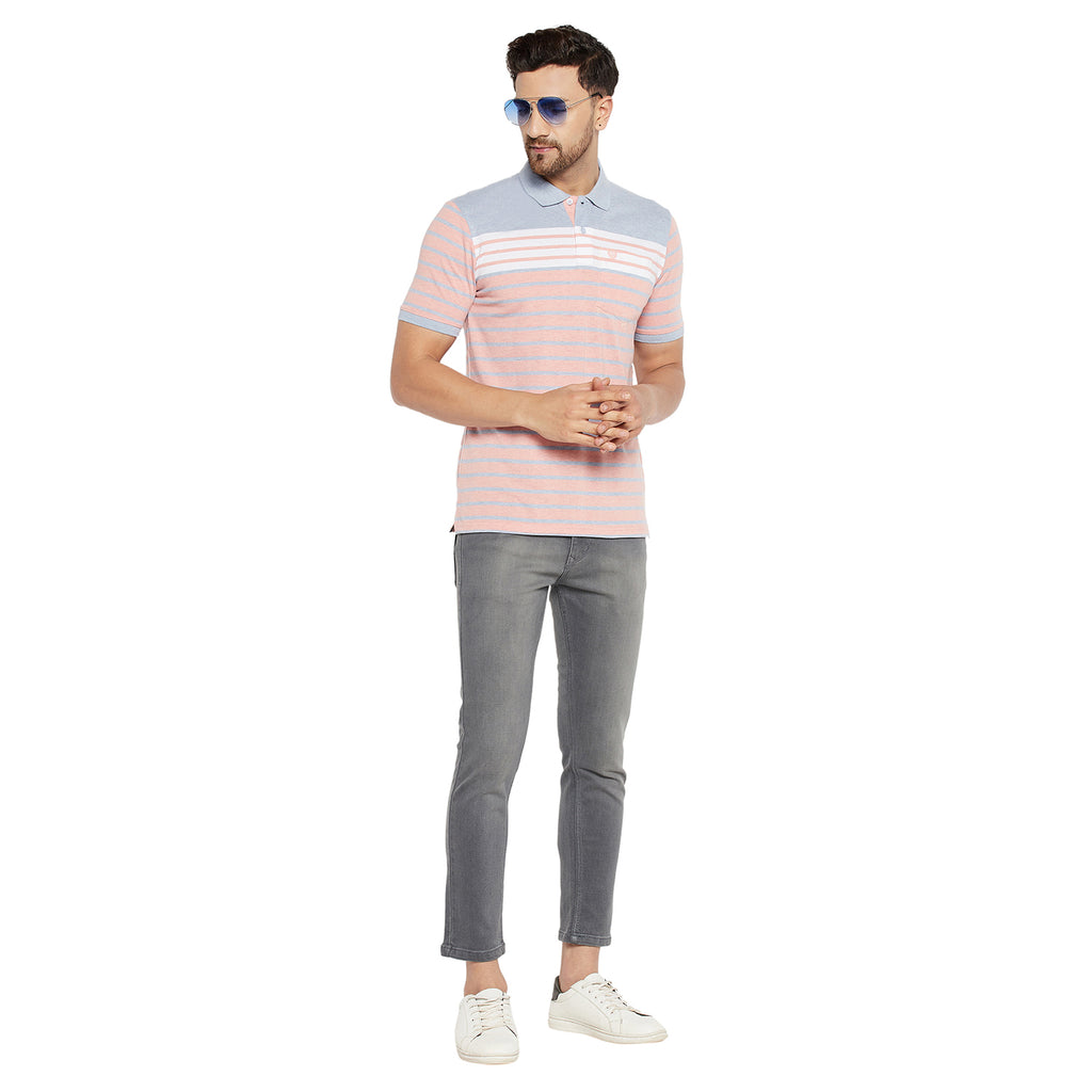 Duke Urban Men Half Sleeve Cotton T-shirt (LF5359)