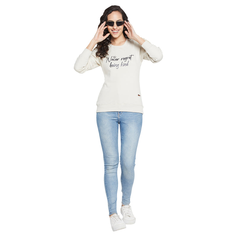 Duke Urban Women Full Sleeve Round Neck Sweatshirt (LFX833)