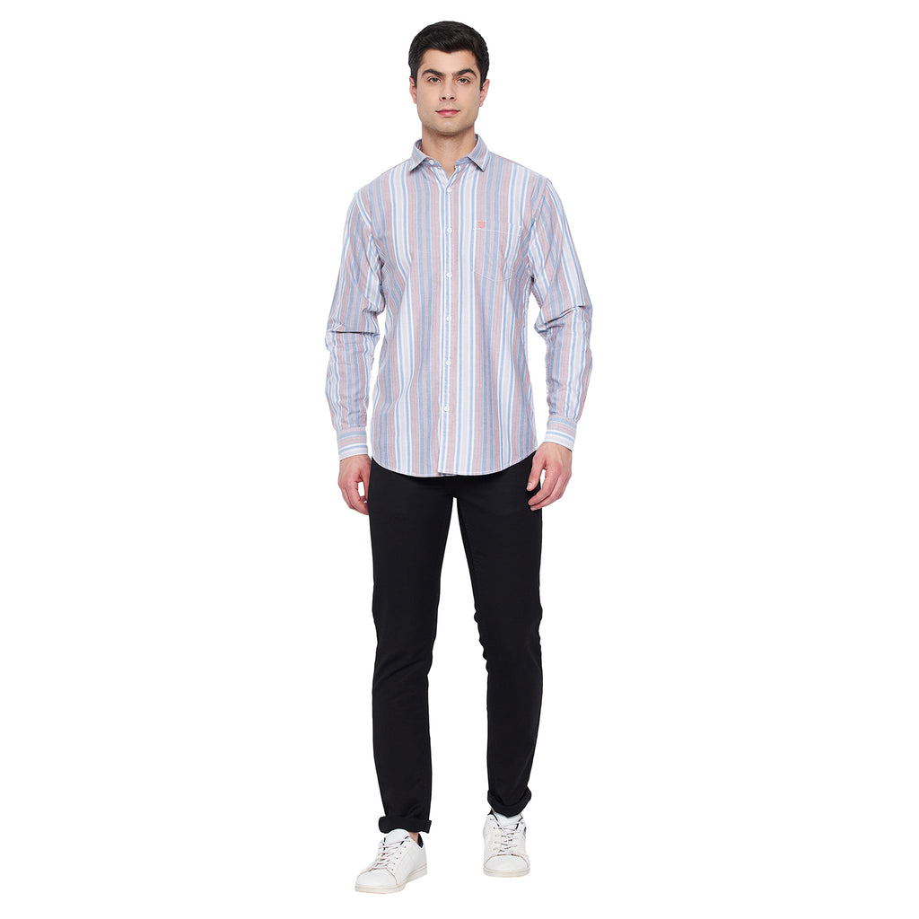 Duke Stardust Men Full Sleeve  Cotton Shirt (SDO5STD)