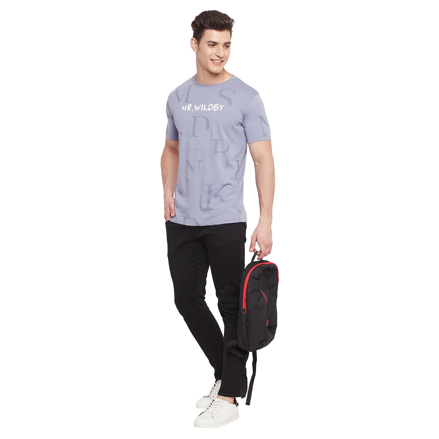 Duke Stardust Men Half Sleeve Cotton T-shirt (LF5037)