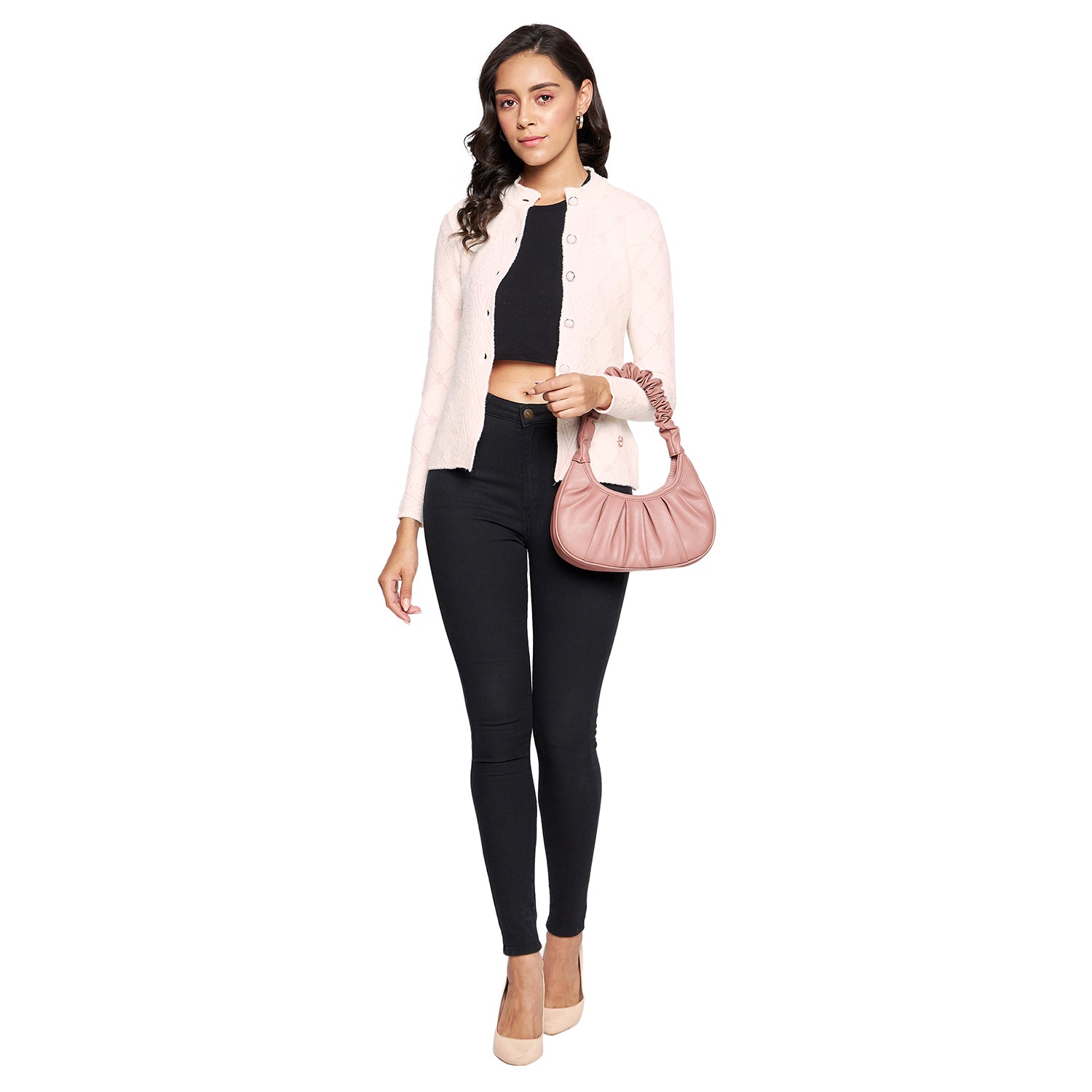 Duke Urban Women Full sleeve Round Neck Cardigan (SDS1057)