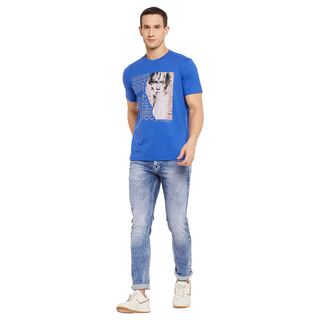 Duke Stardust Men Half Sleeve Cotton T-shirt (LF5286)