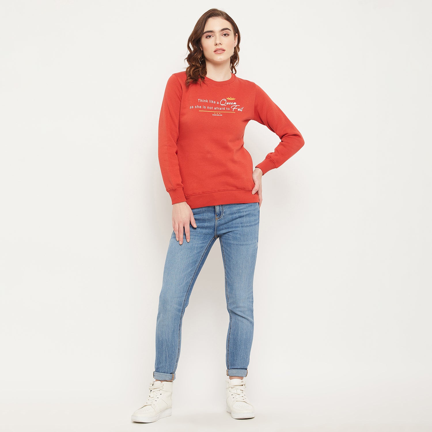 Duke Urban Women Printed Sweatshirt (LFX872)