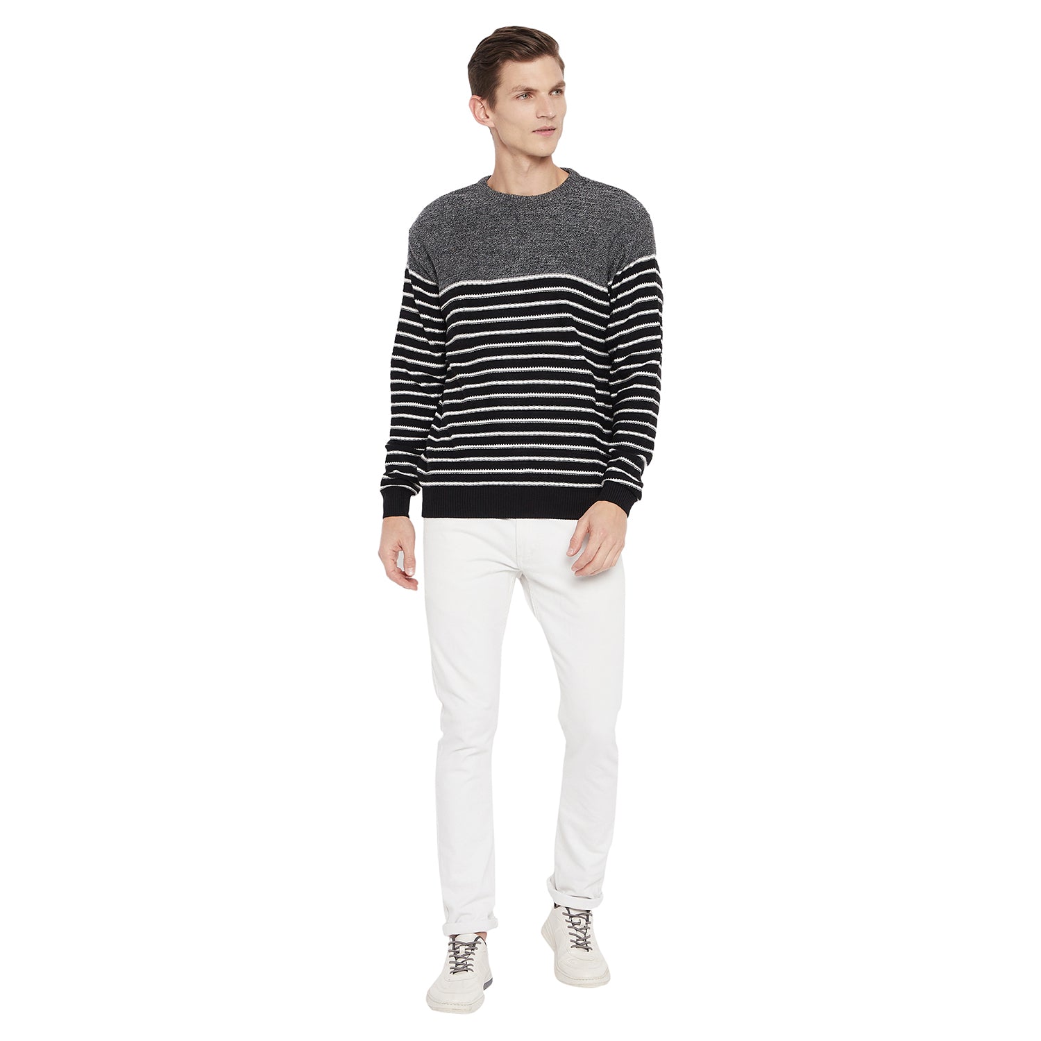 Duke Urban Men Full Sleeve Round Neck Sweater (SDS403)