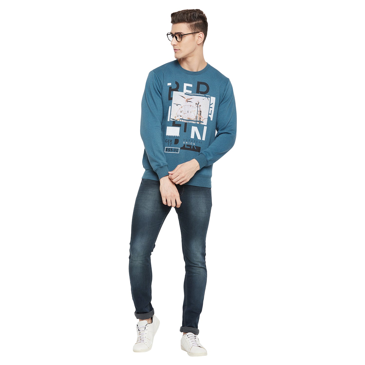Duke Stardust Men Round Neck Sweatshirt (LF3674)