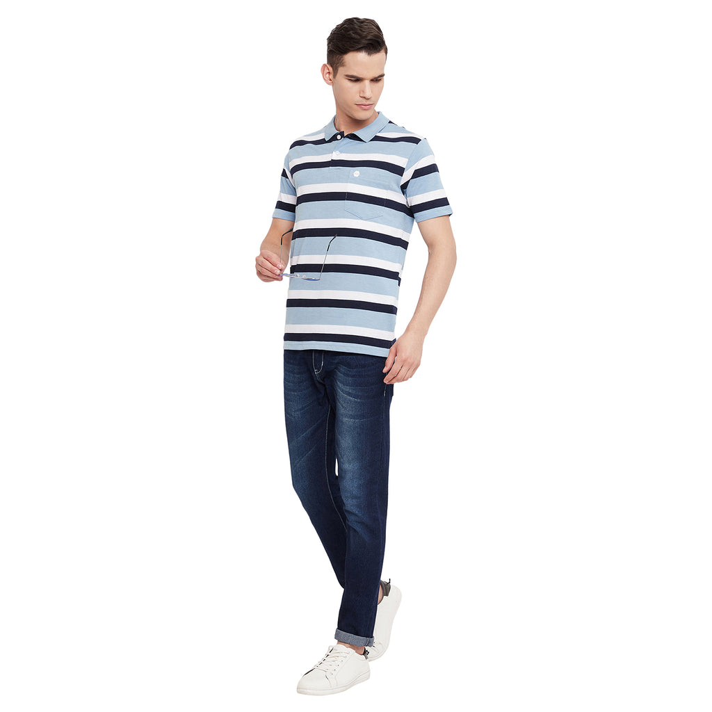 Duke Stardust Men Half Sleeve Cotton T-Shirt (MTLF343)