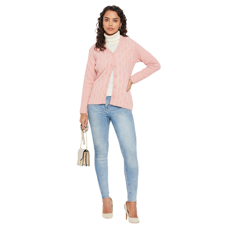 Duke Urban Women V Neck Cardigan  (SDS9725)