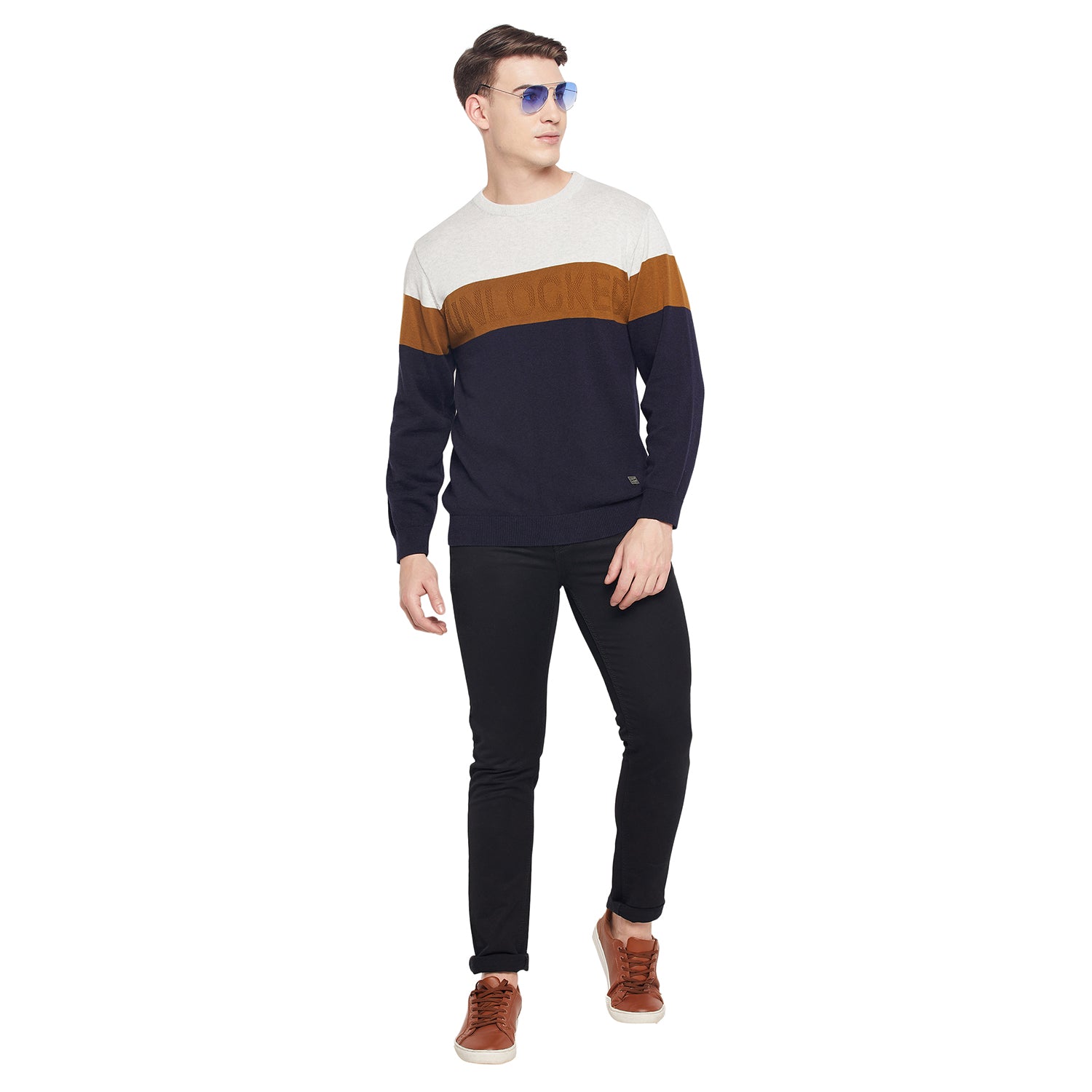 Duke Urban Men Full Sleeve Round Neck Sweater (SDS653)