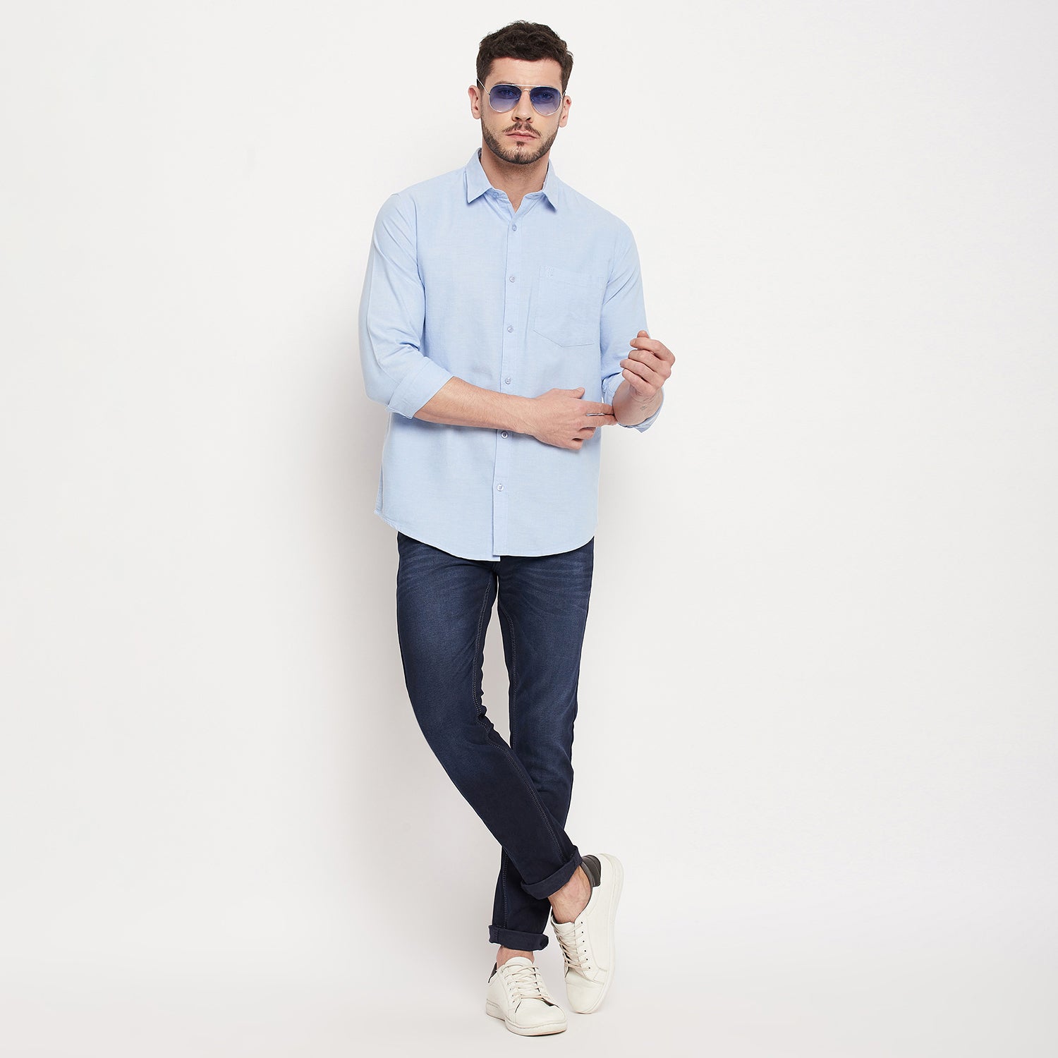 Duke Urban Men Full Sleeve Cotton Shirt (SDO7PLOA)