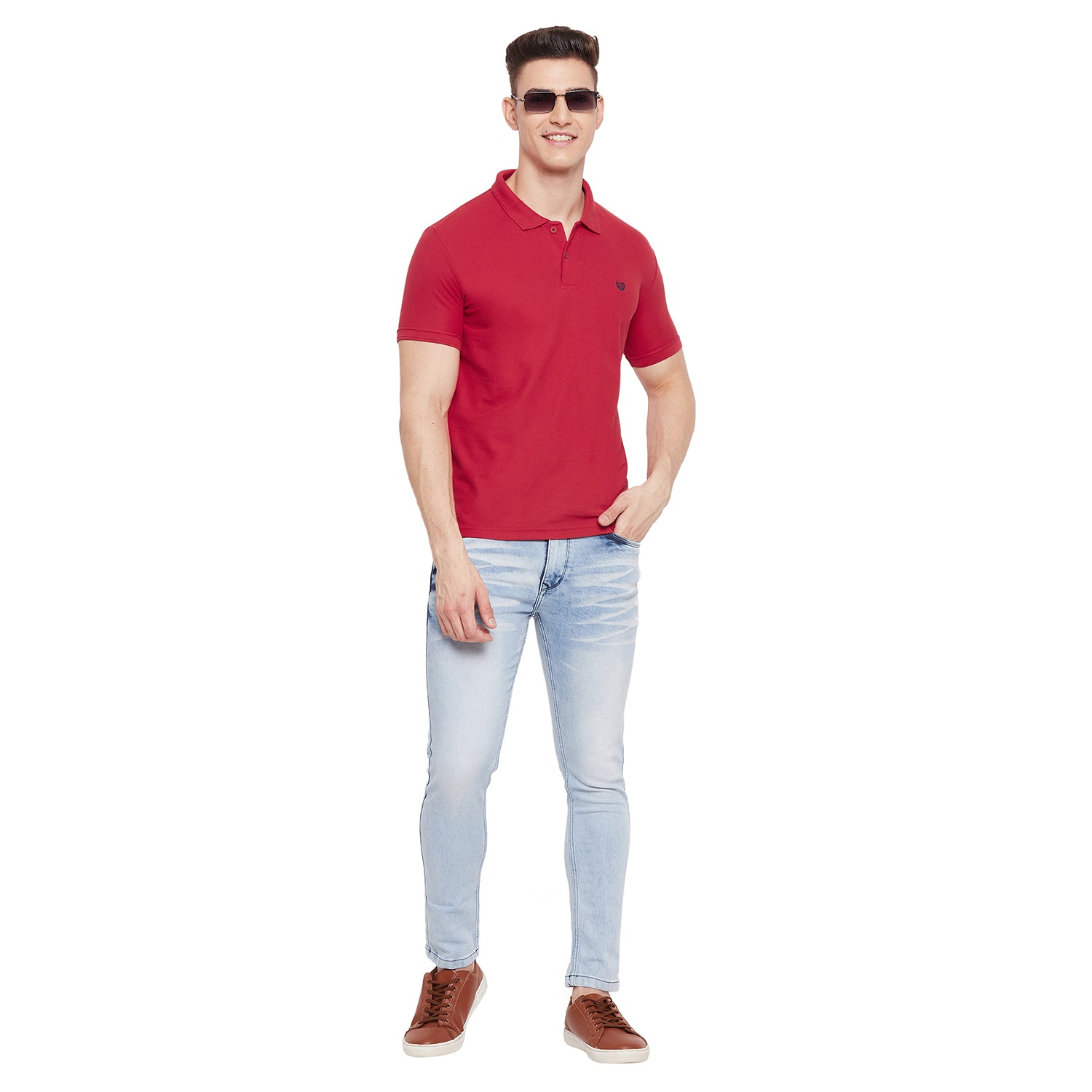 Duke Stardust Men Half Sleeve Cotton T-shirt (SD44)