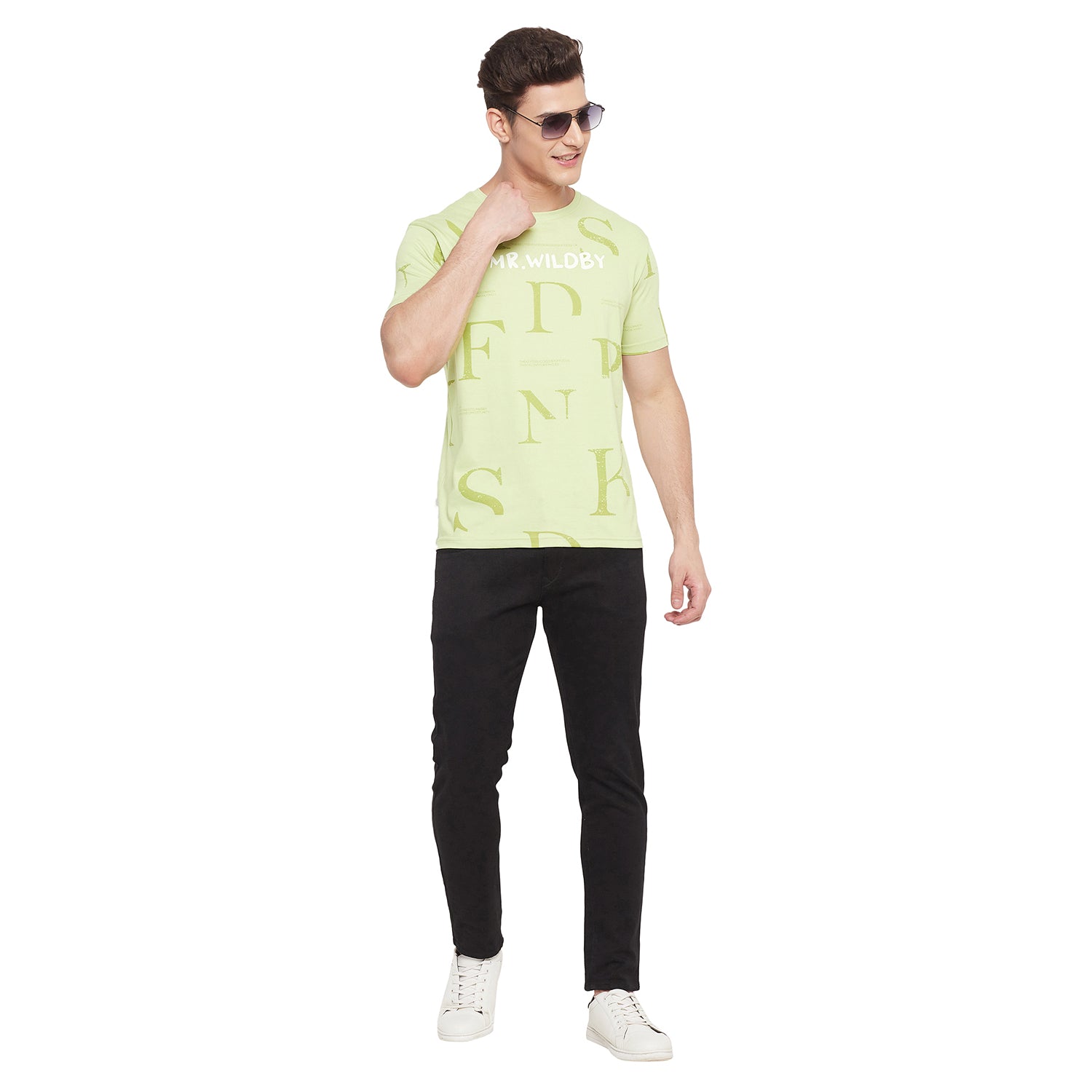 Duke Stardust Men Half Sleeve Cotton T-shirt (LF5037)