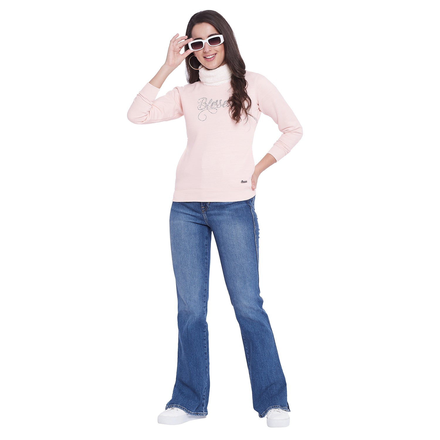 Duke Urban Women High Neck Sweatshirt (LFX775)