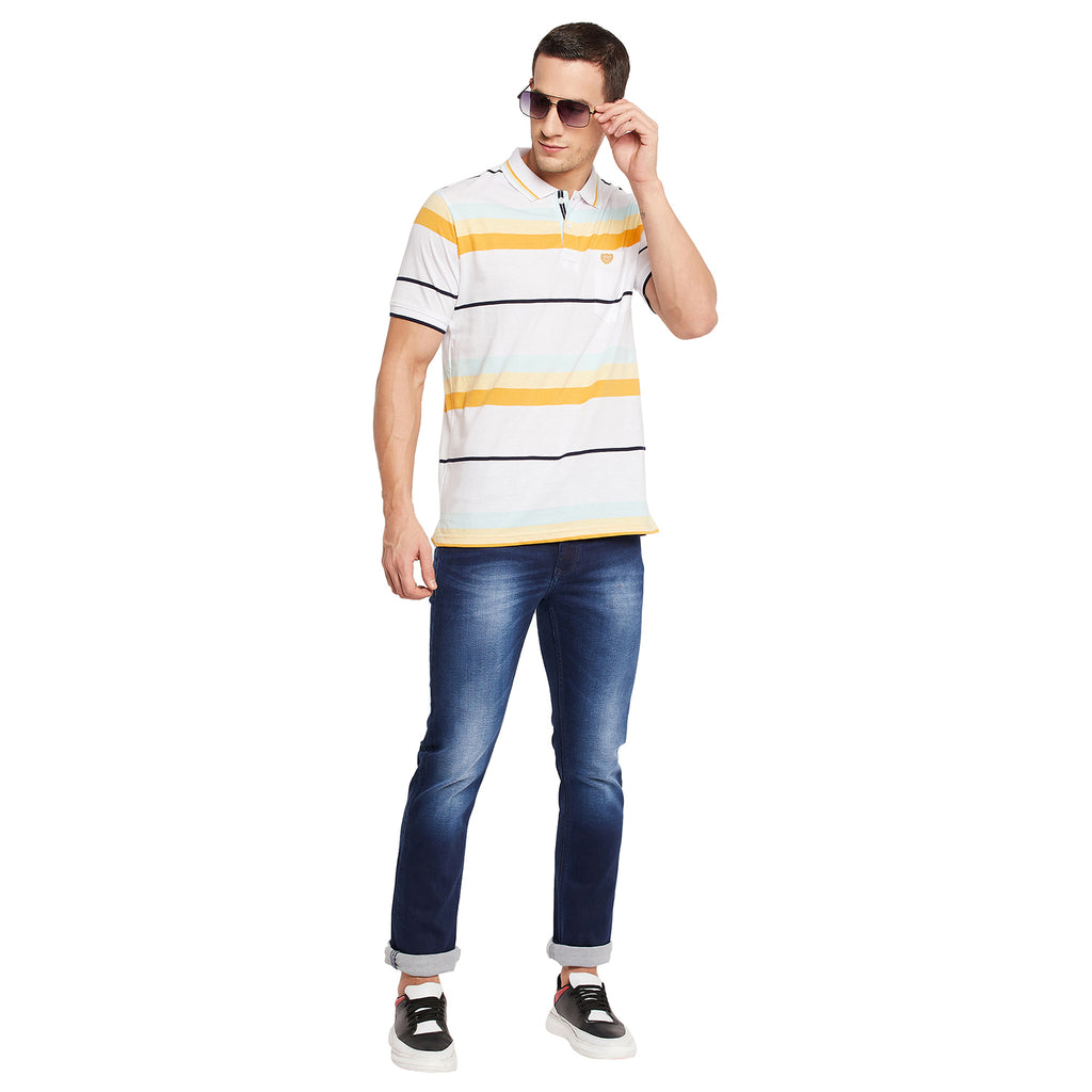 Duke Stardust Men Half Sleeve Cotton T-shirt (MTLF322)