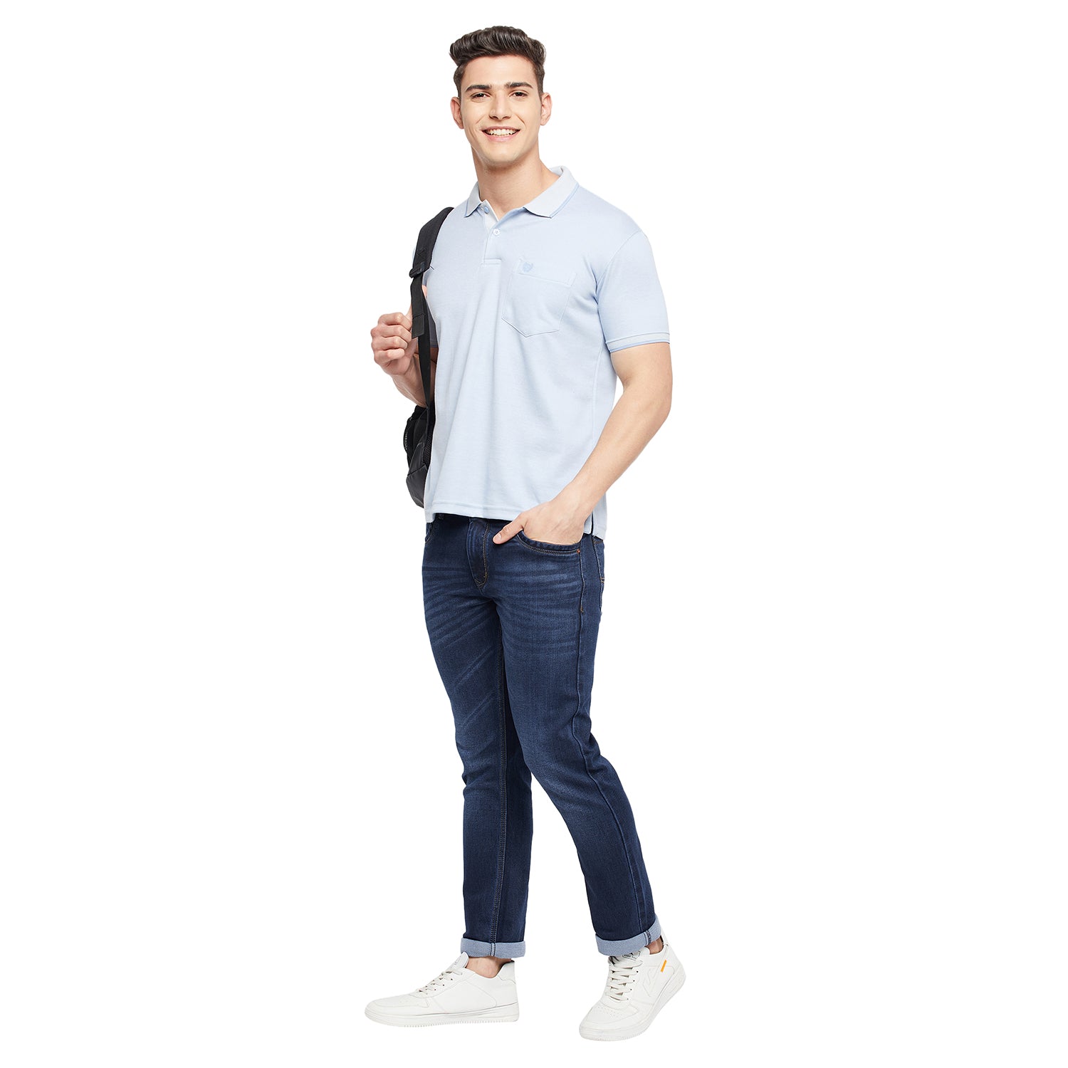 Duke Stardust Men Half Sleeve Cotton T-Shirt (ONSD22S)