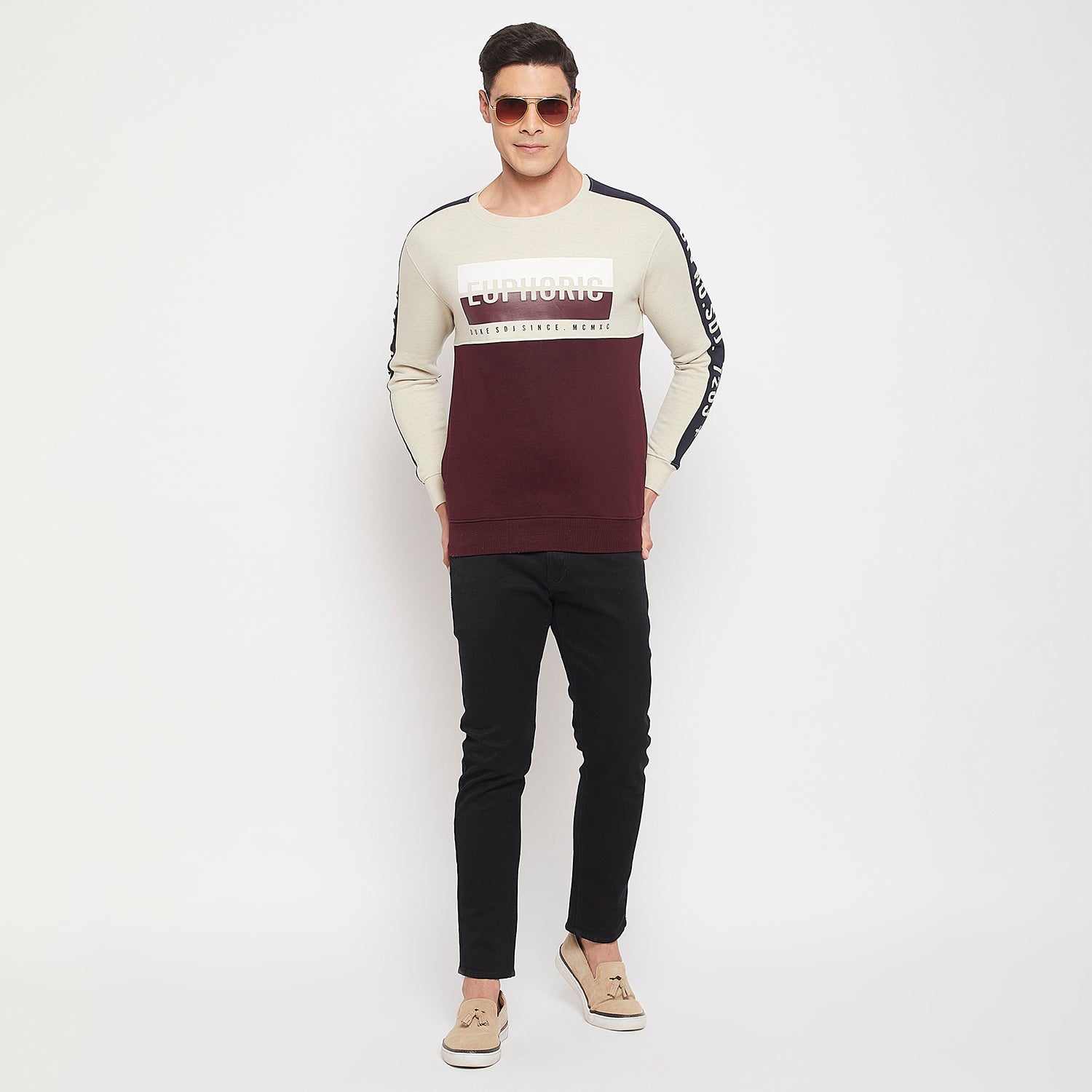 Duke Urban Men Round Neck Sweatshirt (LF6111)