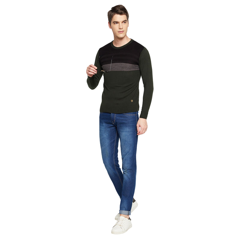 Duke Urban Men Full Sleeve Round Neck Sweater (SDS8094)
