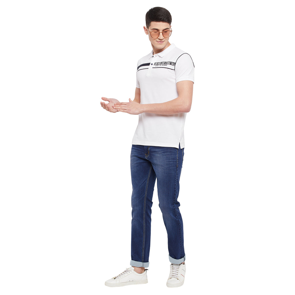 Duke Stardust Men Half Sleeve Cotton T-Shirt (LF5406)