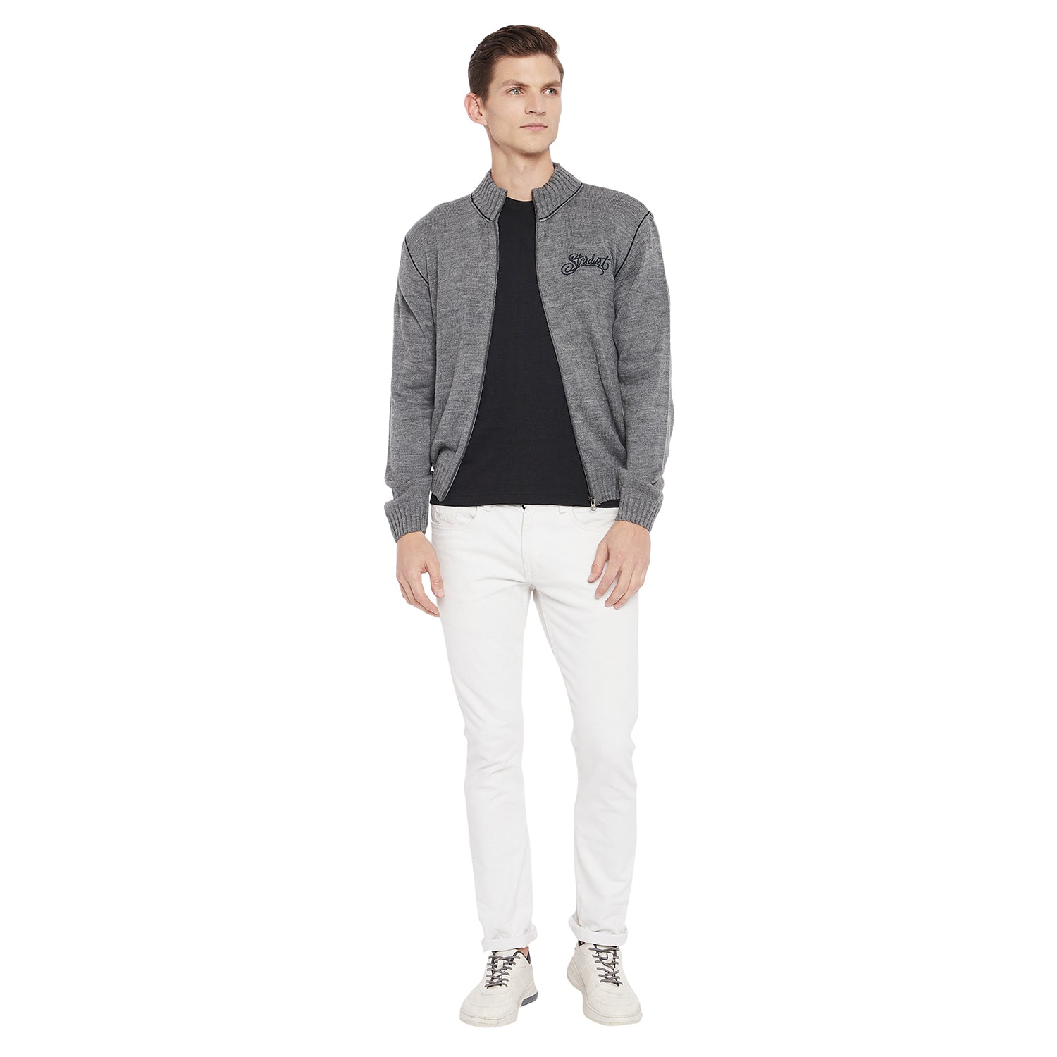 Duke Urban Men Full Sleeve Zipper Sweater (SDS527)