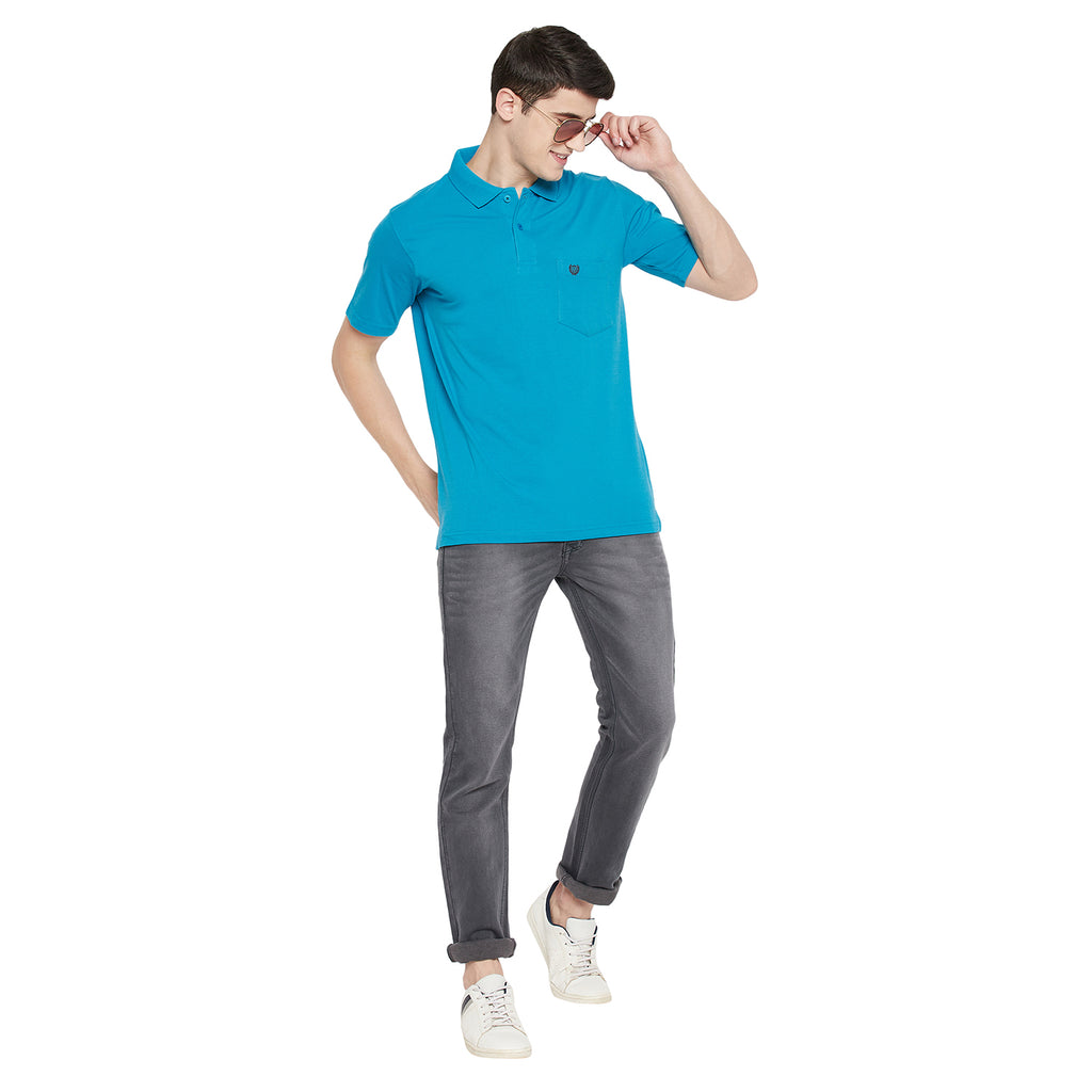 Duke Stardust Men Half Sleeve Cotton T-shirt (ONSD38S)