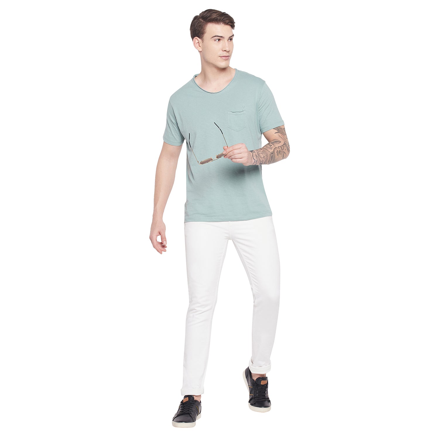 Duke Urban Men Half Sleeve Cotton T-shirt (LF5490)