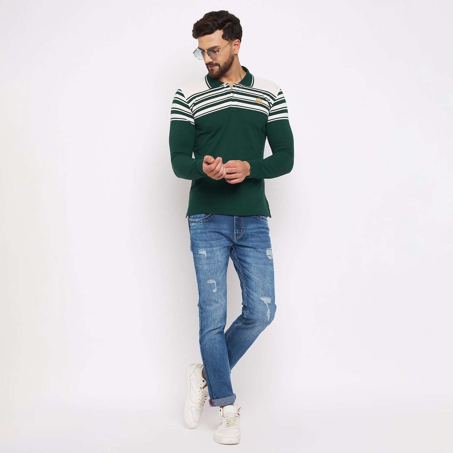 Duke Stardust Men Full Sleeve Cotton T-shirt (LF3970)