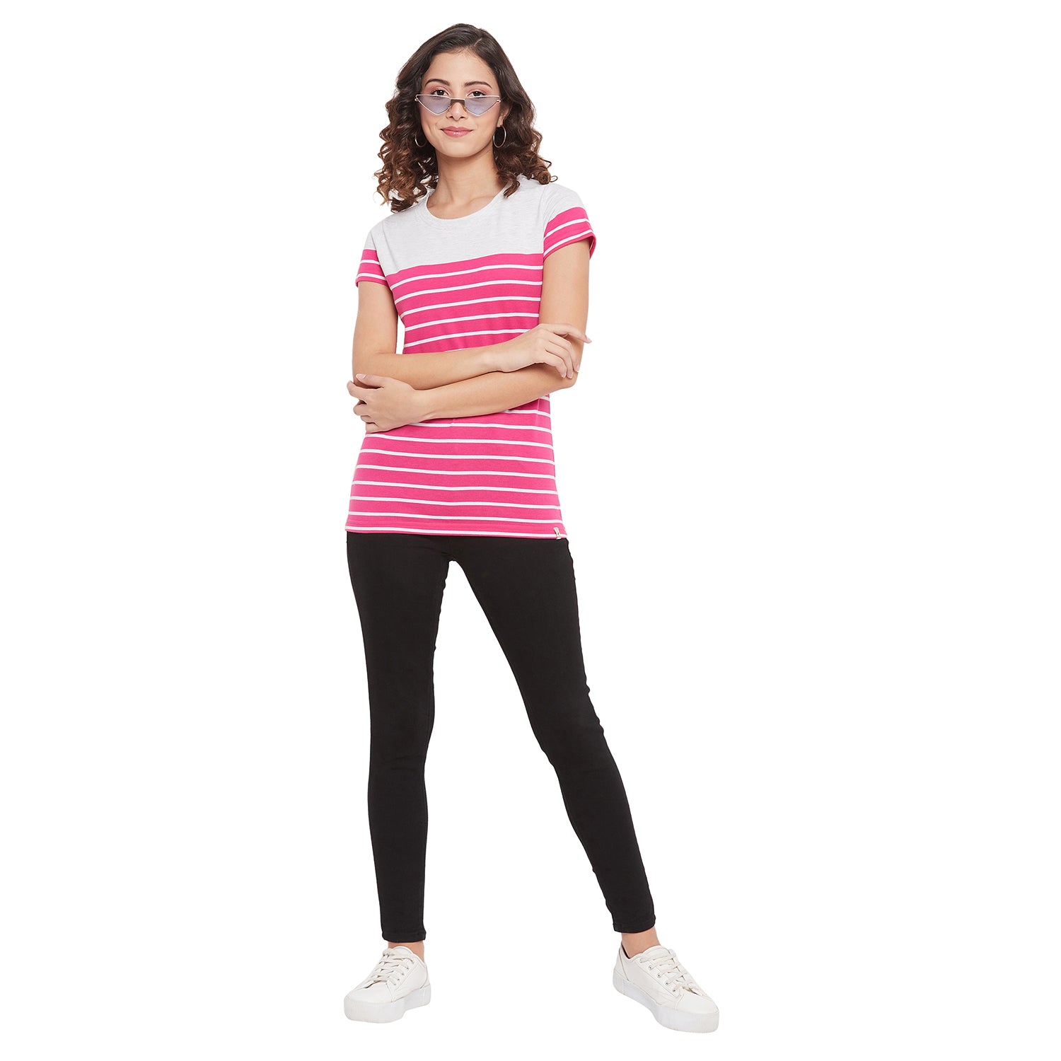 Duke Urban Round Neck Lady Top (LFX110)