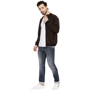 Duke Stardust Men Full Sleeve Zipper Sweater (SDS2083)