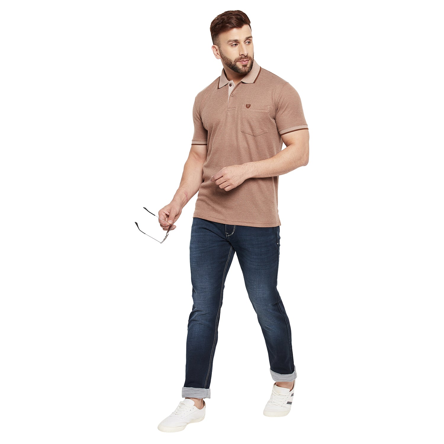 Duke Stardust Men Half Sleeve Cotton T-Shirt (ONSD22S)
