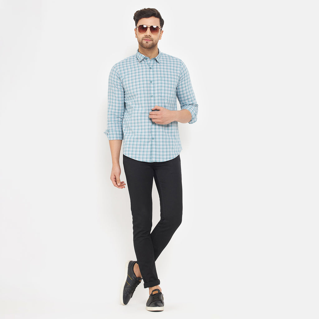 Duke Urban Men Full Sleeve Cotton Shirt (SDO7CKTY)