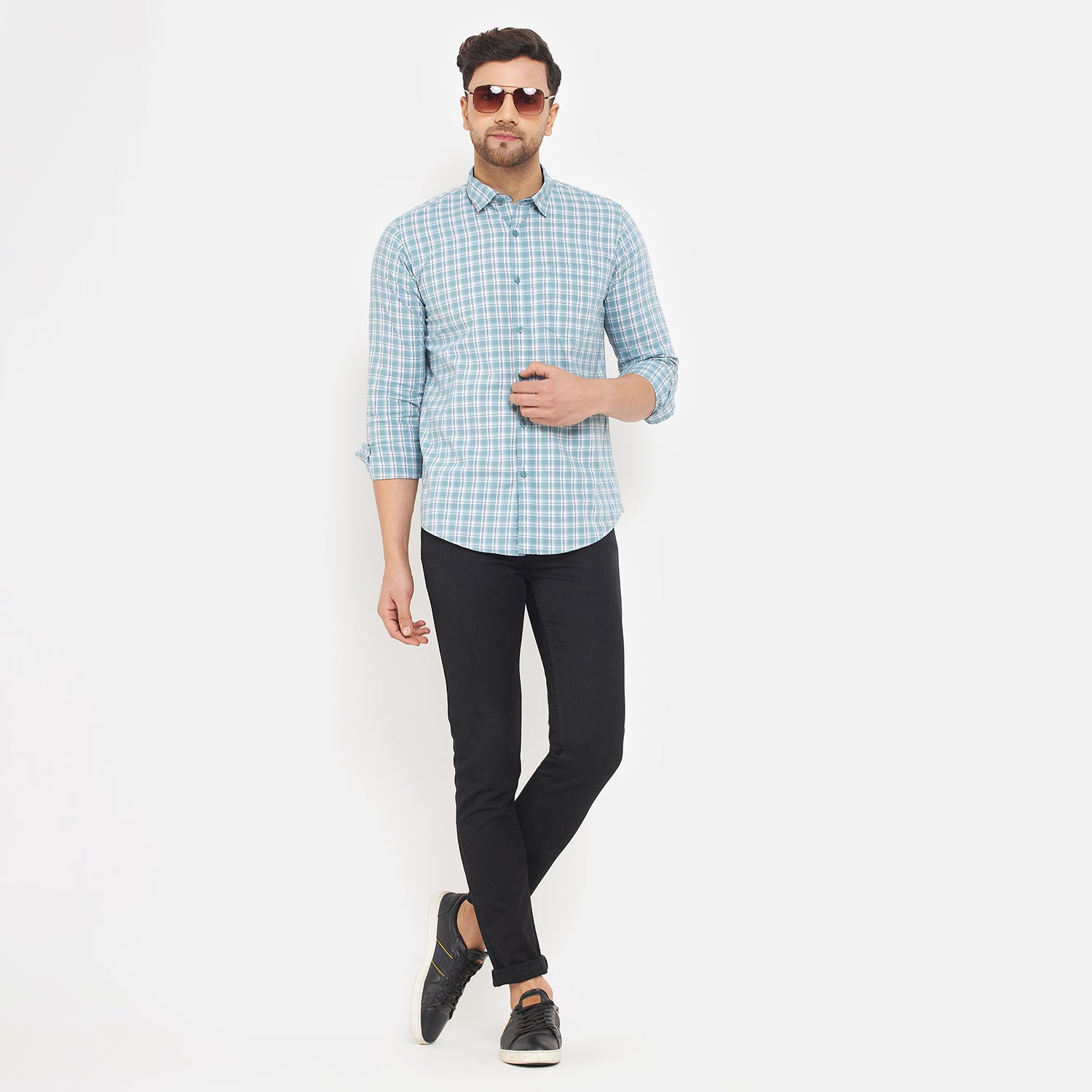 Duke Urban Men Full Sleeve Cotton Shirt (SDO7CKTY)