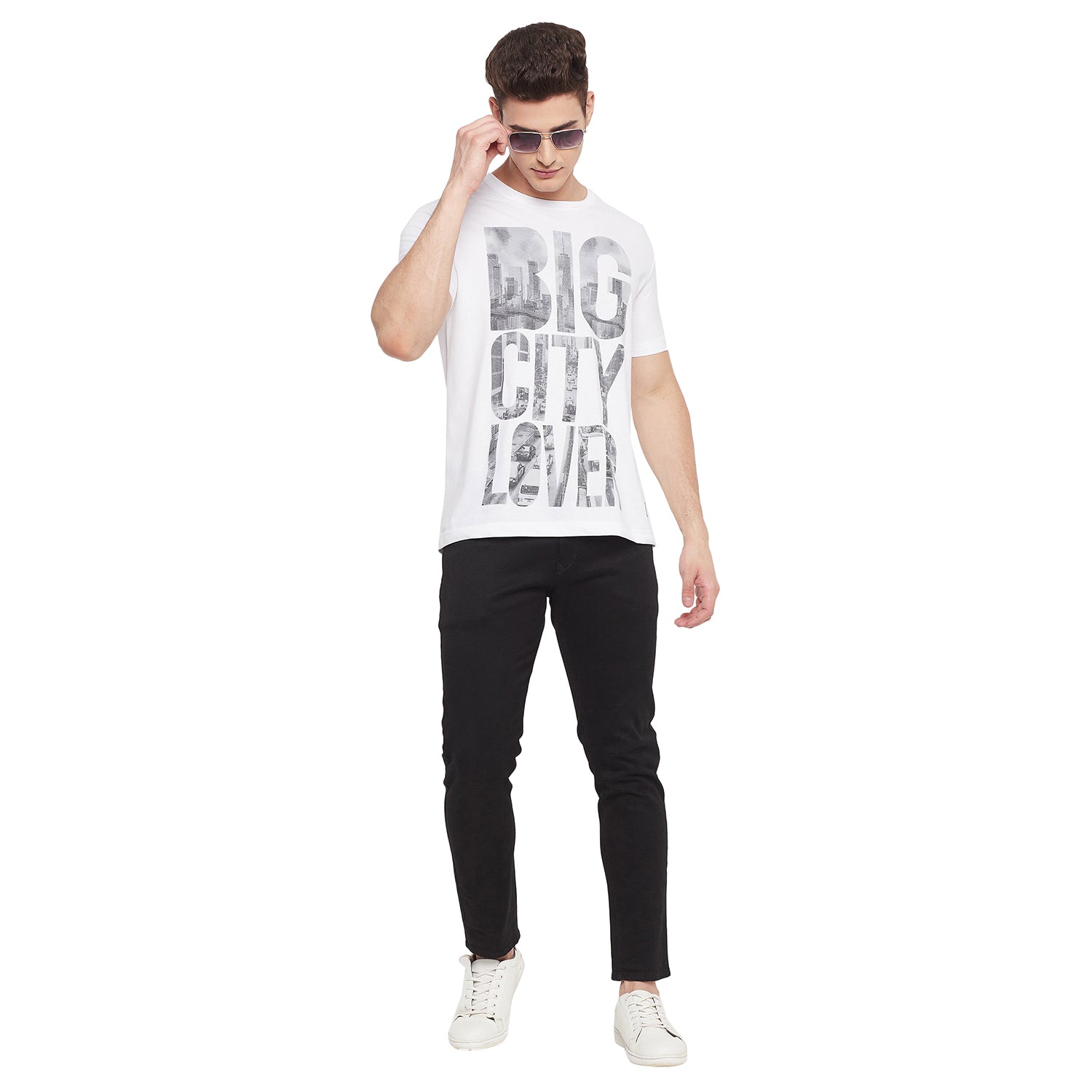 Duke Urban Men Half Sleeve Cotton T-shirt (LF5255)