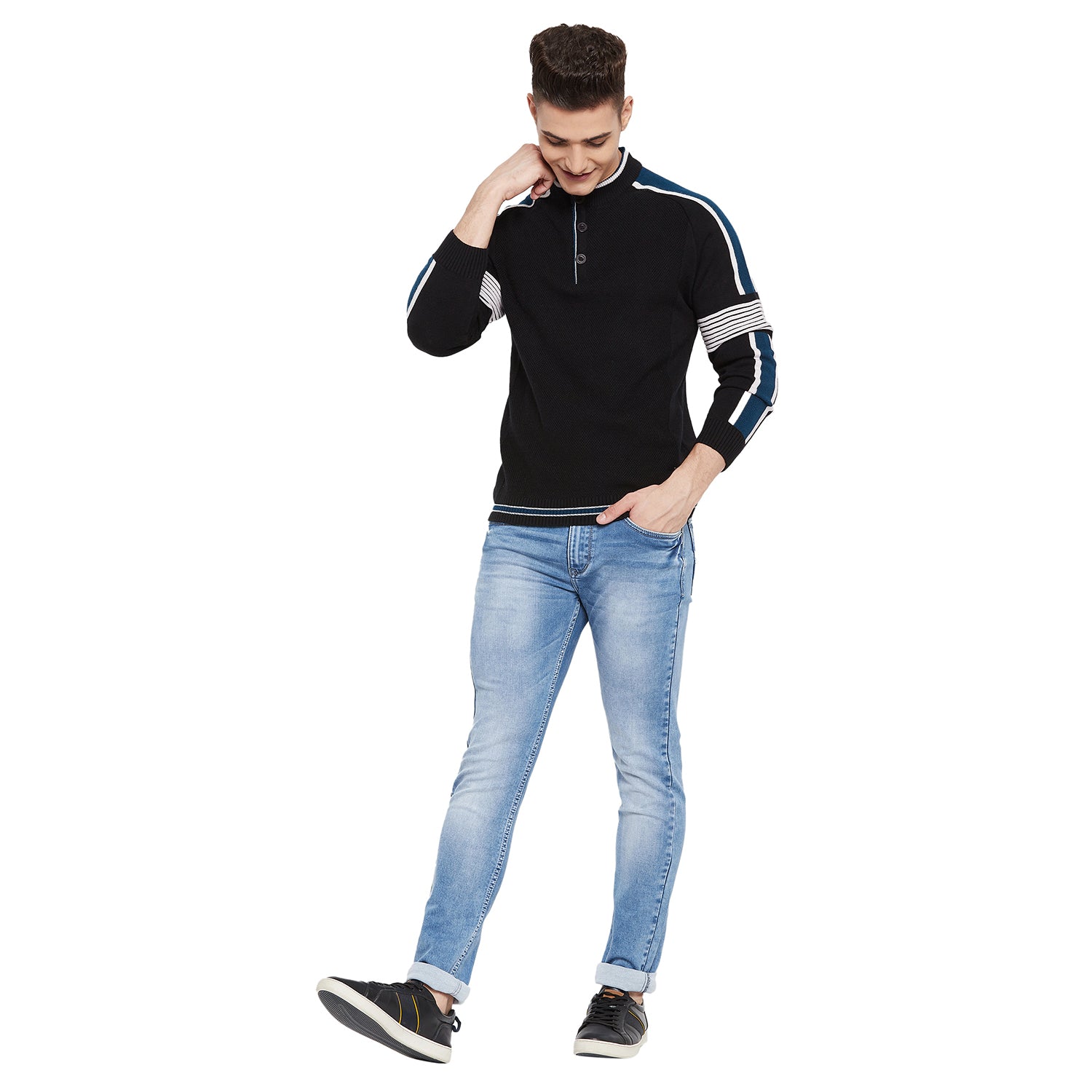 Duke Urban Men Full Sleeve Round Neck Sweater (SDS685)