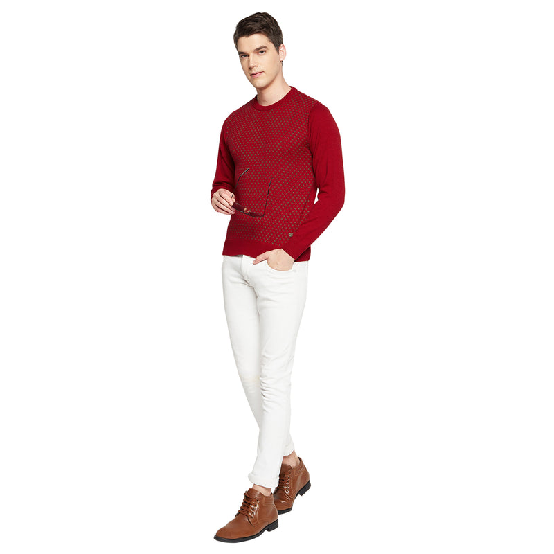 Duke Urban Men Full Sleeve Round Neck Sweater (SDS8081)