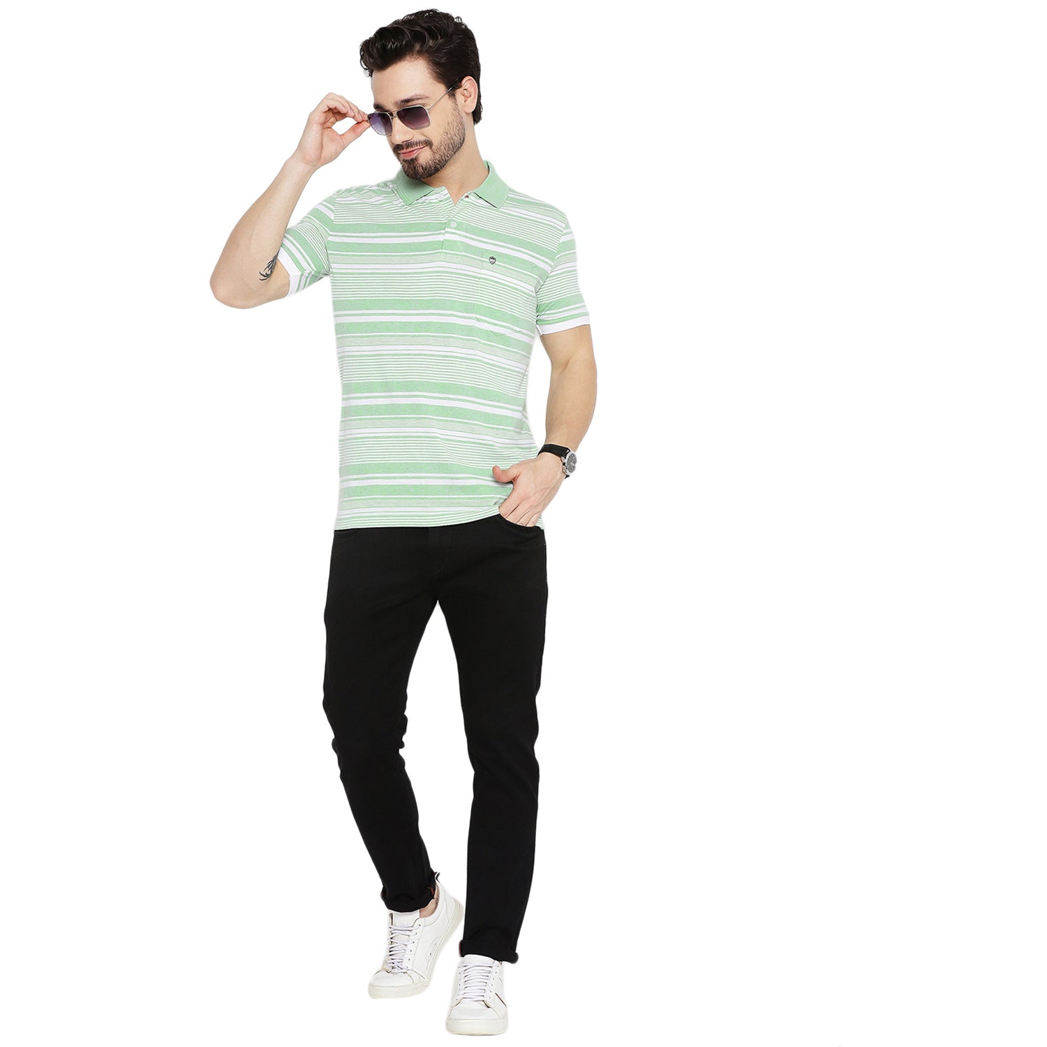 Duke Stardust Men Half Sleeve Cotton T-shirt (MTLF354)