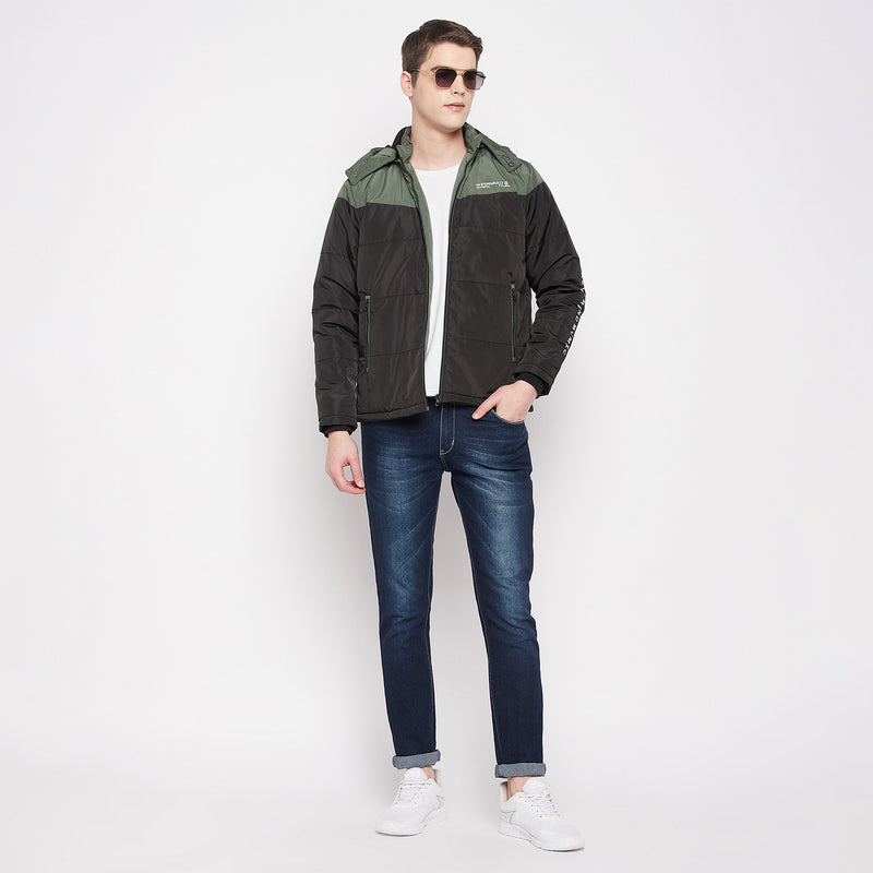 Duke Urban Men Full Sleeve Hooded Jacket (SDZ1094)