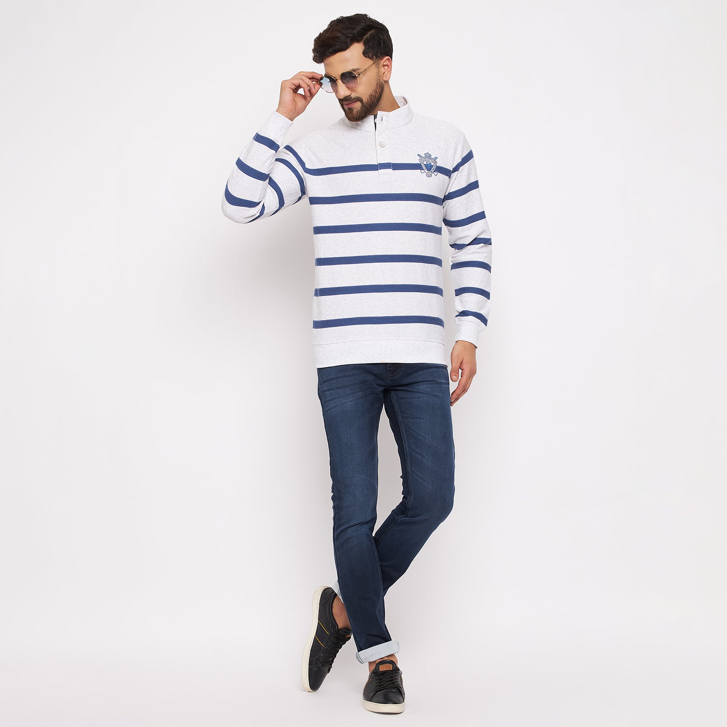 Duke Urban Men High Neck Sweatshirt (LF6175)