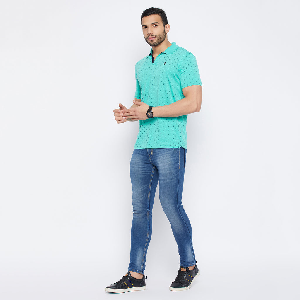 Duke Stardust Men Half Sleeve Cotton T-shirt (4040F)