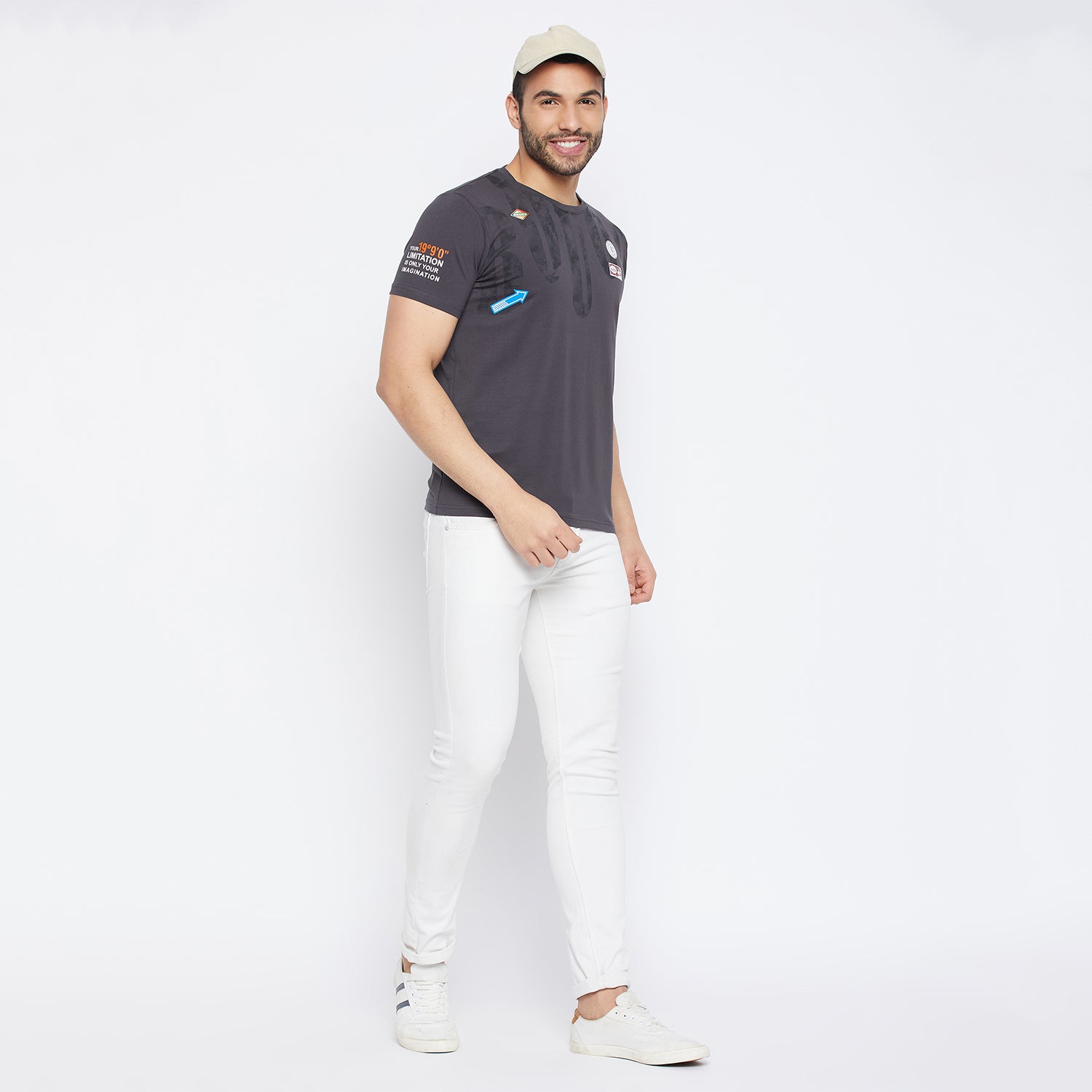 Duke Urban Men Half Sleeve Cotton T-shirt (LF5772)