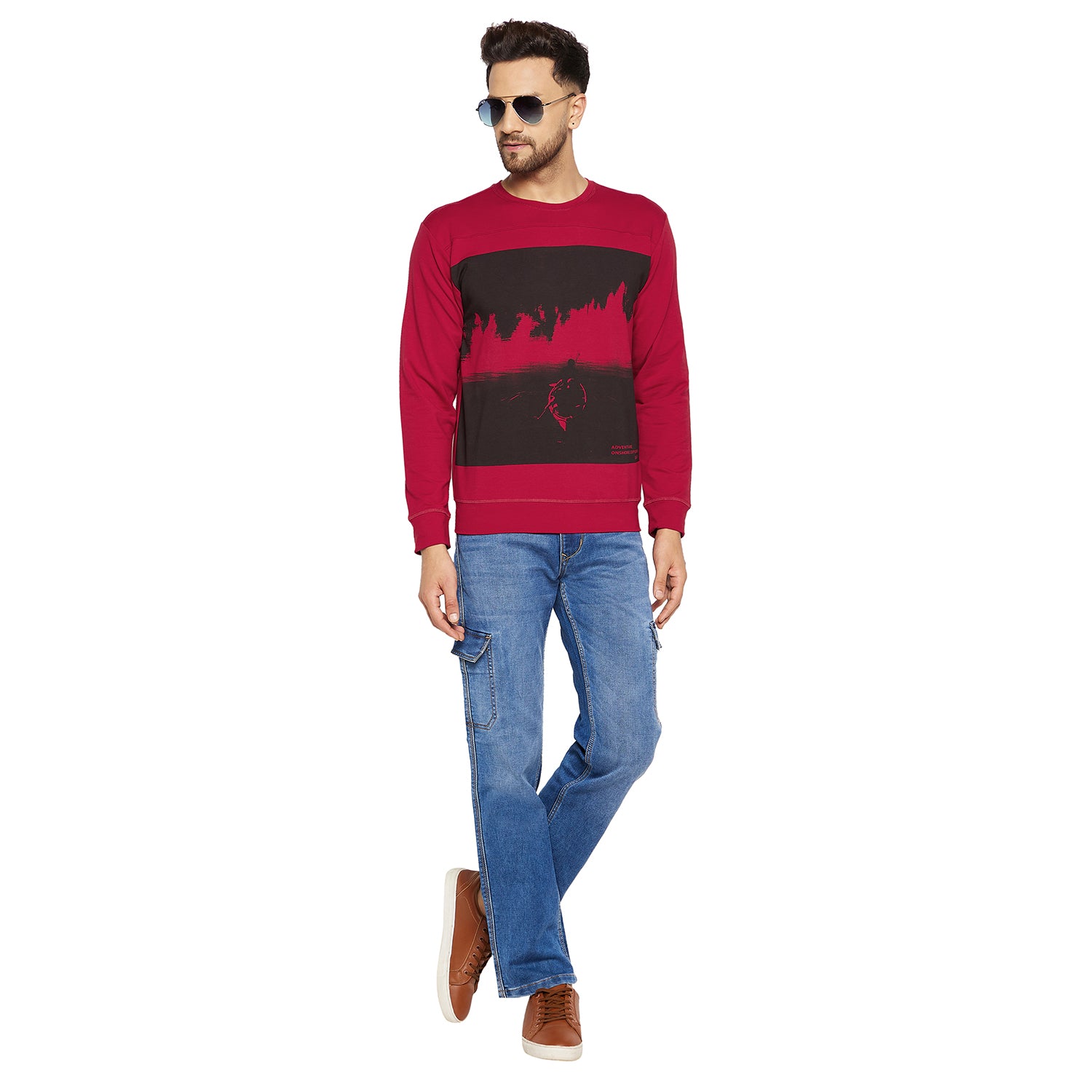 Duke Urban Men Round Neck Sweatshirt (LF6116)