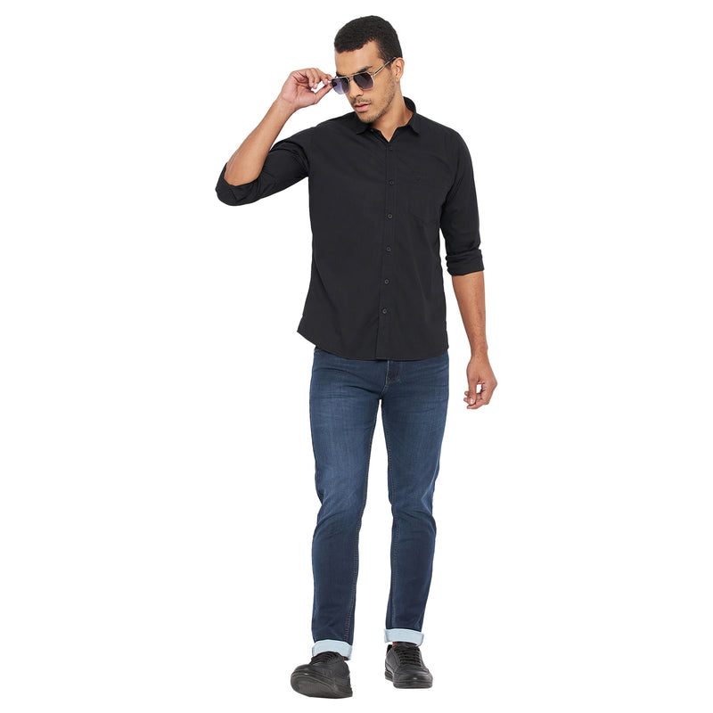 Duke Urban Men Full Sleeve Cotton Shirt (SDO8PLPS)