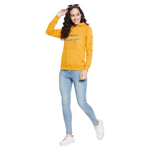 Duke Stardust Women Full Sleeve Hooded Sweatshirt (LFX837)