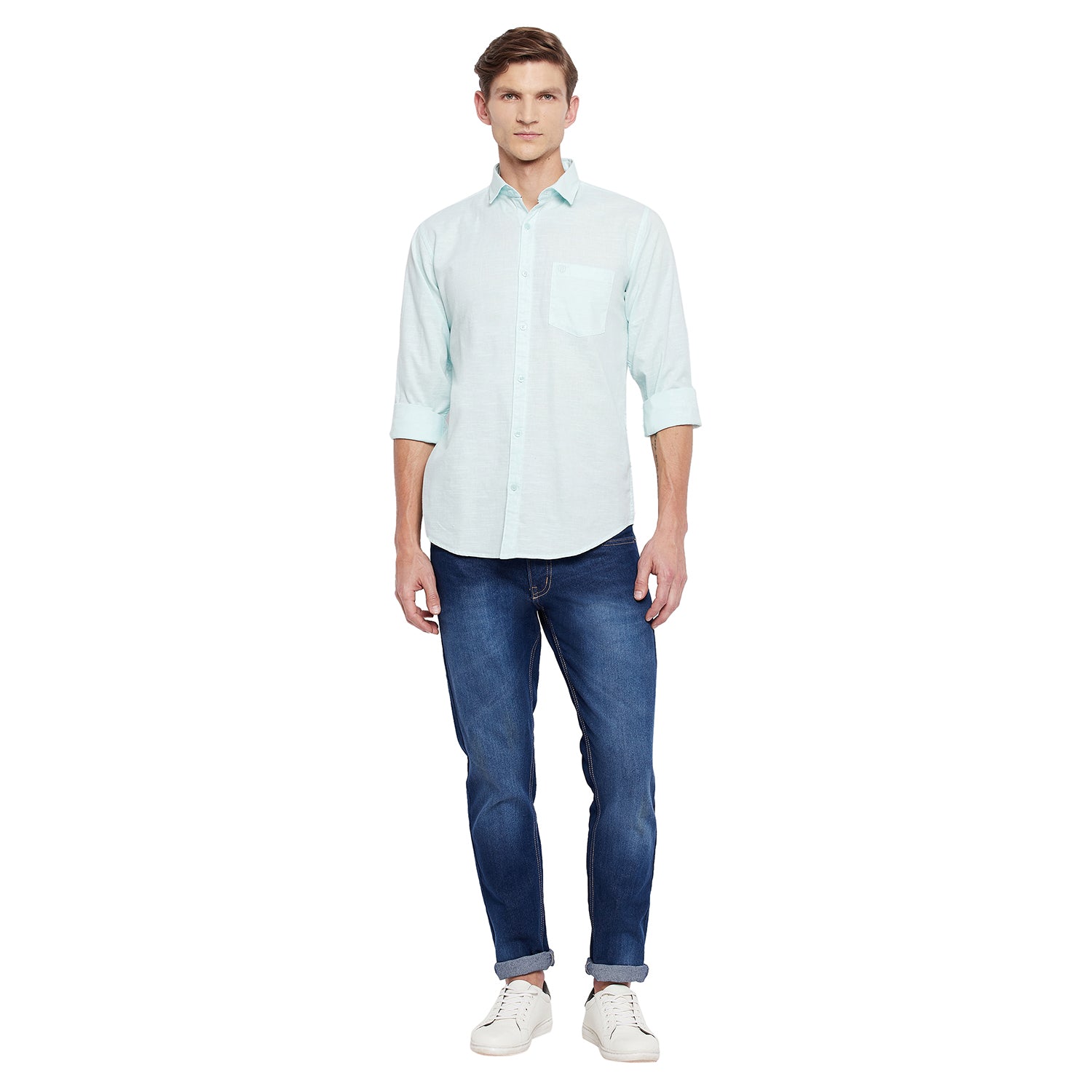 Duke Urban Men Full Sleeve Cotton Shirt (SDO5PLCL)